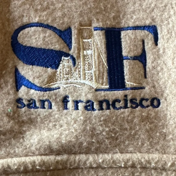 Men's Tan Colored San Francisco Pullover - Picture 4 of 6